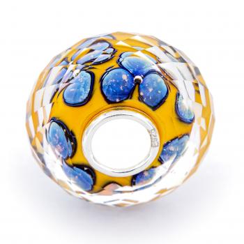 Sunrise Ocean Fieldstone Fractal - Elfbeads Glas